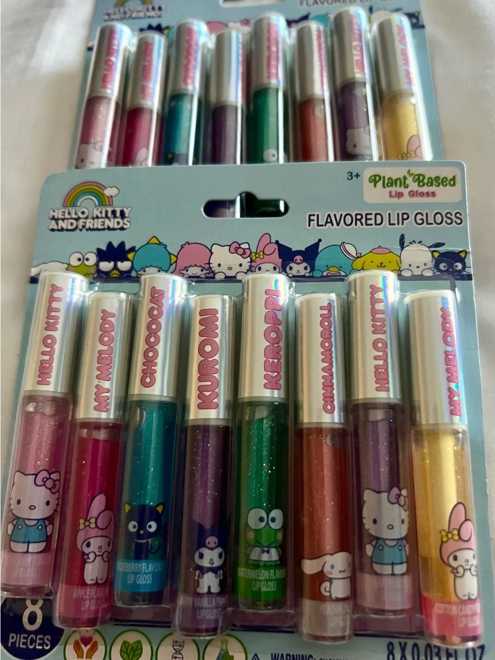 Flavored Lip Gloss Set - Multicolor
